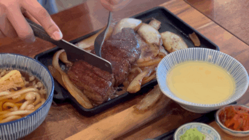  문지동 맛집 설어정 / 살치 기본 한상, 카레 돈까스