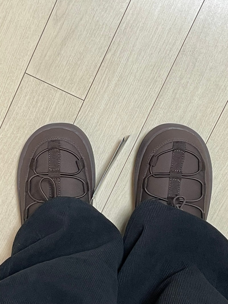 드디어 샀다 패딩슈즈! 가성비 GAP 갭 엘리오 패딩 슬리퍼 착화감