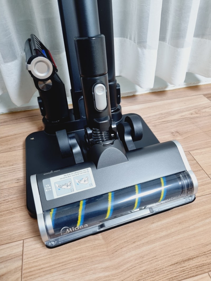 마이디어 Midea 플렉서블 접이식 연결봉 BLDC 무선 청소기 MP07KRBK | 내돈내산 후기