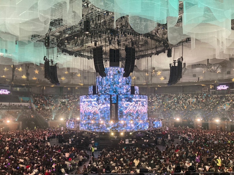 데이식스 콘서트, 2025 데이식스 연말 콘 ‘The present’ (좌석1층 12구역 시야, 셋리스트)