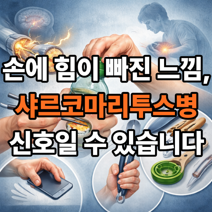   샤르코마리투스병과 손 근력 약화, 일상에서 느끼는 변화
