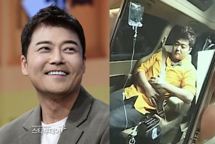 <b>전현무 차량 링거</b> 영상 확산에‥“불법 시술 NO, 의사 처방”