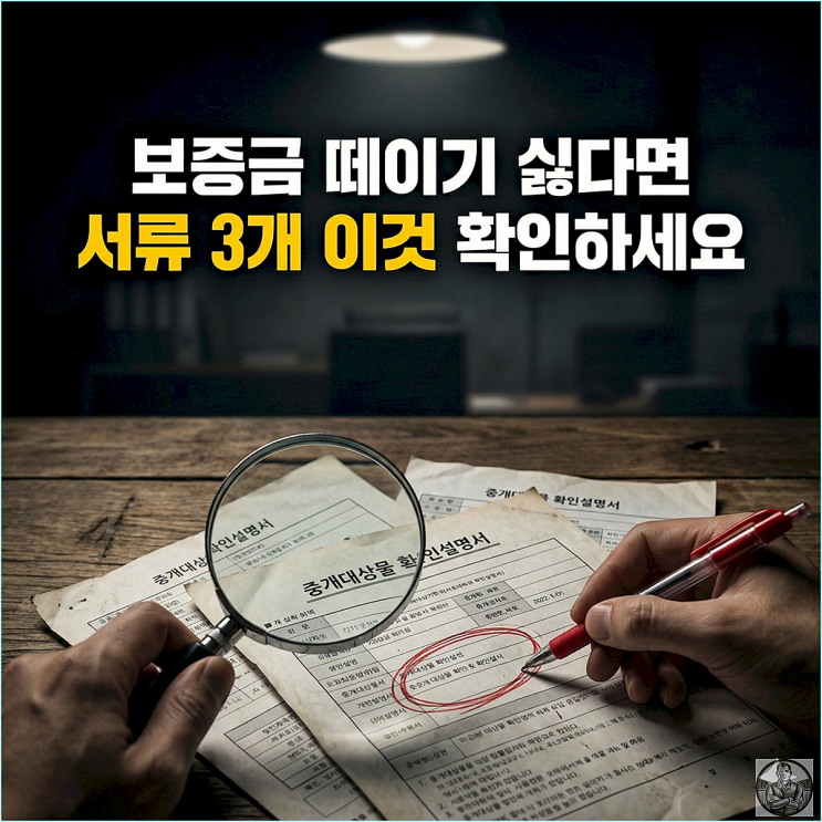  전세 계약할 때 이 서류 3개 비교 안 하면 보증금 다 날립니다 (선순위 확인 필수)