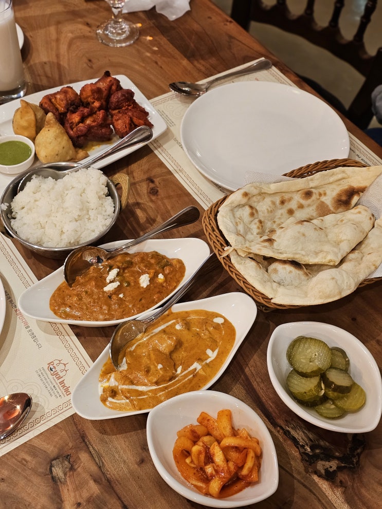  제주 시청 로얄인디아 인도음식 맛집 제주공항근처밥집 추천