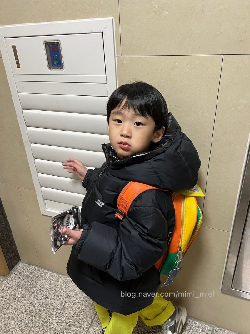 6살 남아 패딩 고민 끝! 뉴발란스키즈 리버서블 숏다운 솔직 후기