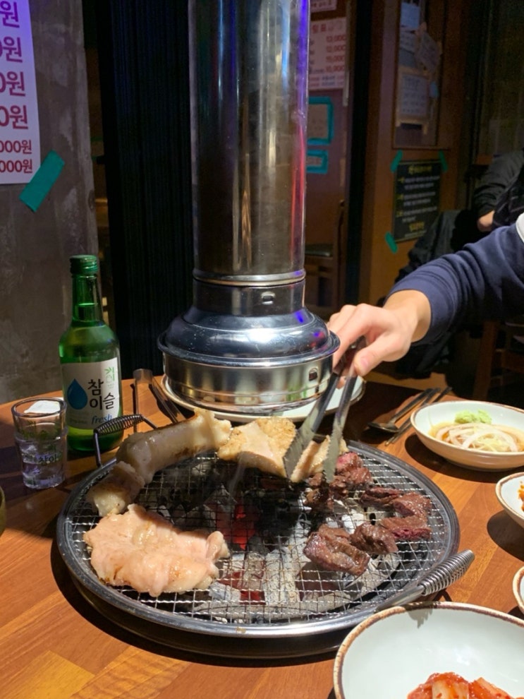  안산중앙역고기집 추천｜포장마차 감성에서 즐기는 한우막창 맛집