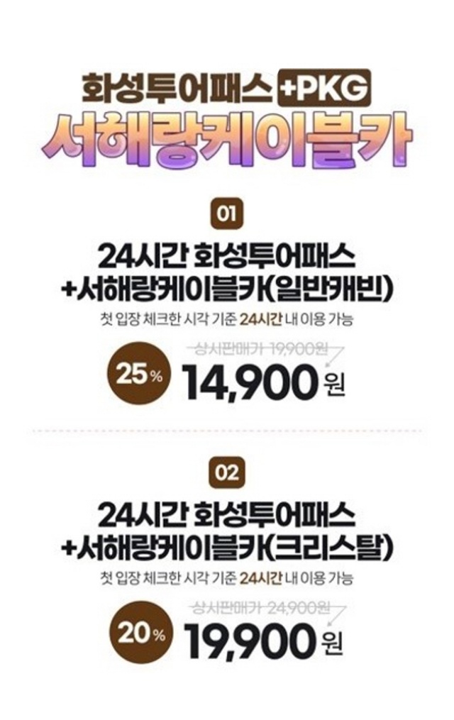  화성 데이트 코스 고민 끝…해바다 뷰 케이블카까지! 화성 여행 가성비 미쳤다