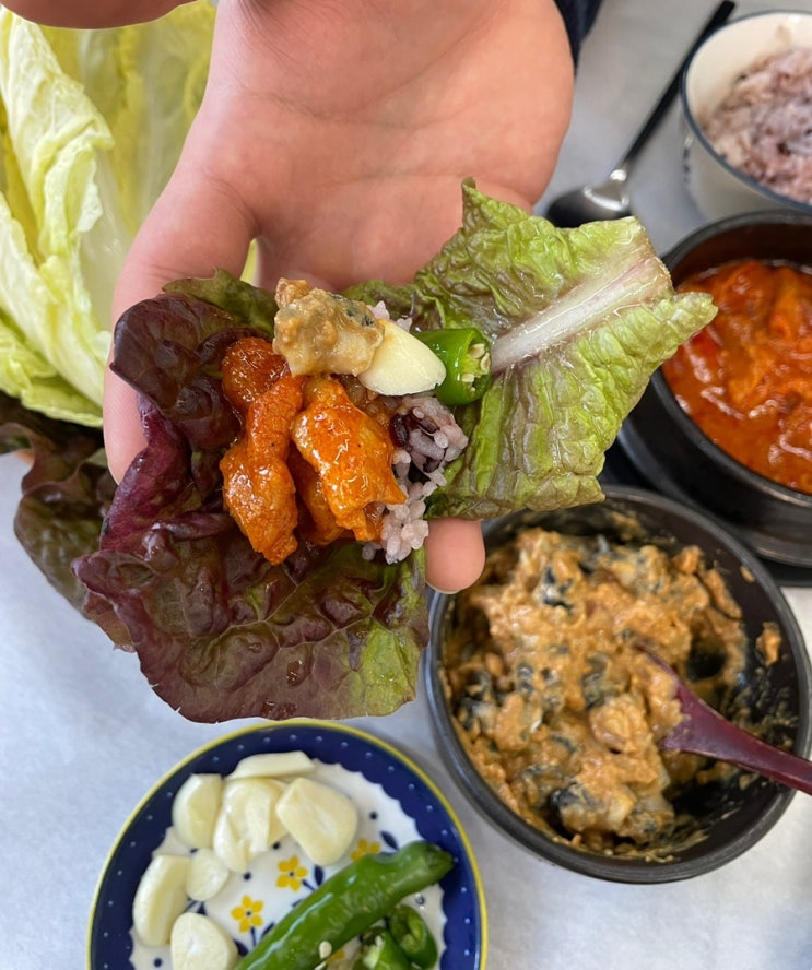  봉선동맛집/ 가성비 최고_점심특선 제육쌈밥 당산나무집