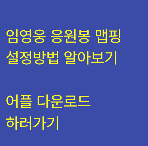 임영웅 응원봉 맵핑 콘서트 연동부터 블루투스 설정까지 한 번에 정리