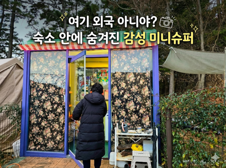  경남 애견 동반 숙소 리틀미까사 미니슈퍼