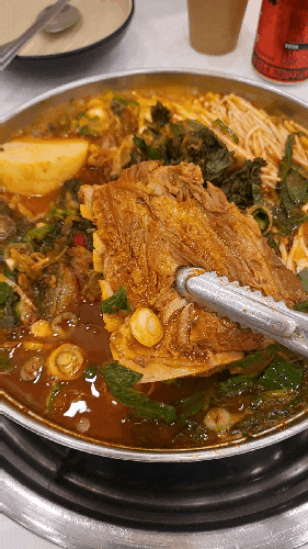 수서 감자탕 맛집, 무한감자탕뼈구이 강남자곡본점 주말방문 추천,