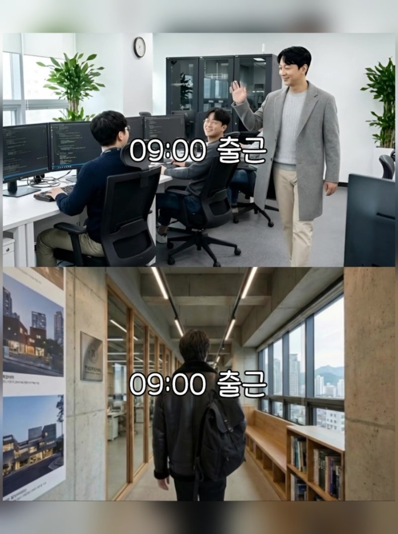 20대 30대 남자 출근룩 쇼핑몰 지오지아 연말 VLOG 이벤트, 회사원 겨울정장 코트 정보