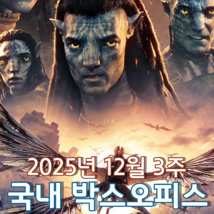  [12월 3주 국내 박스오피스] 시리즈 3연속 천만을 위한 첫걸음