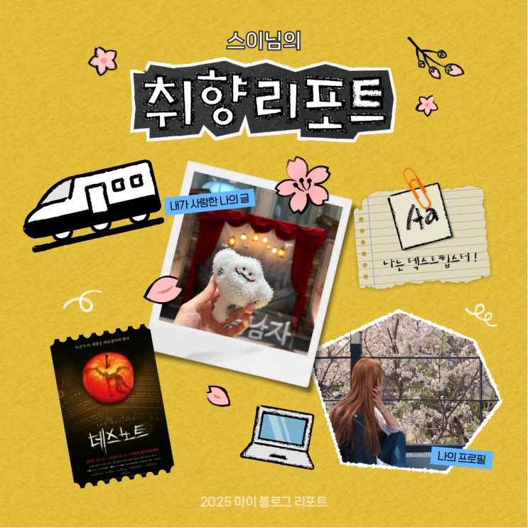  [2025 마이 블로그 리포트] 데이터로 채워보는 내 블로그 취향 리포트