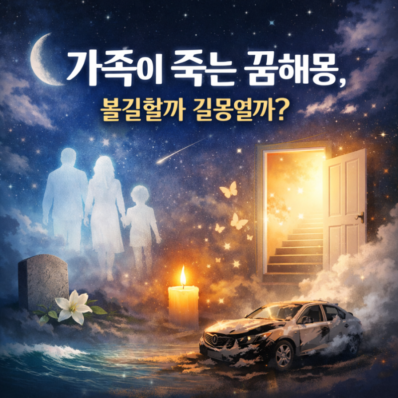 가족이 죽는 꿈해몽, 불길할까 길몽일까?