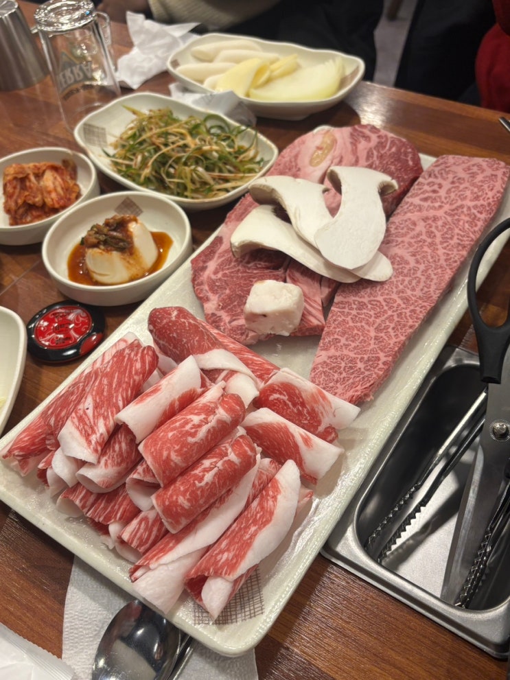  중랑역 회식 맛집 찾는다면? 명품한돈한우정육식당 솔직 후기