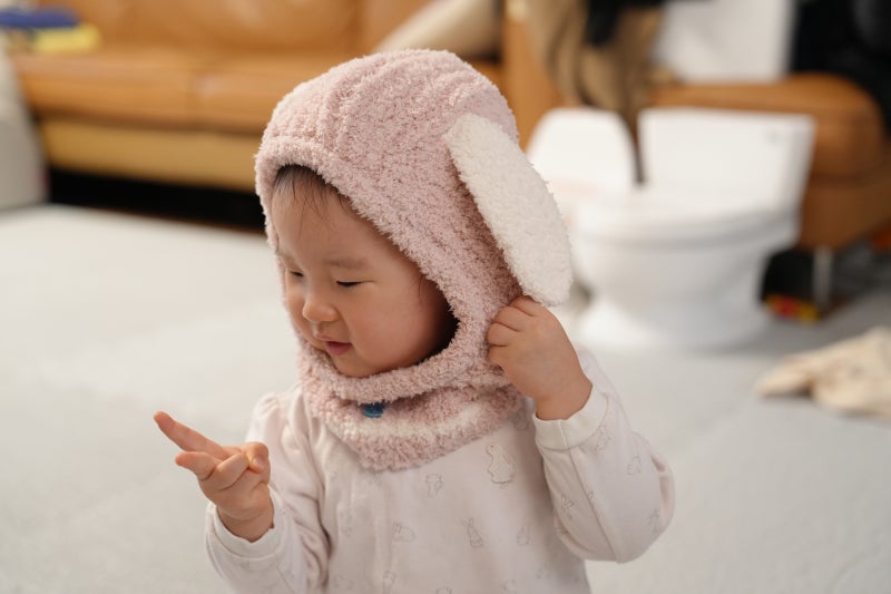 [아기 겨울 모자] 베이비블리 유아 바라클라바 | 쌍둥이 월동준비 끝판왕 (돌아기 선물 추천)