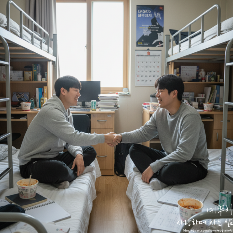  친구 또는 형제자매 재수생 기숙학원 동반 입학 숙소 배정은 어떻게 하는 게 좋을까요