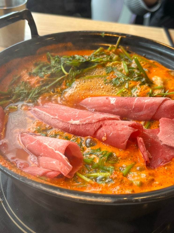  신중동 샤브샤브 등촌칼국수 점심특선 가성비 좋은 맛집