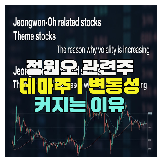  정원오 관련주 테마주｜변동성 커지는 이유