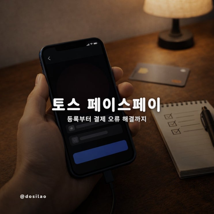  토스 페이스페이 등록·사용법 총정리