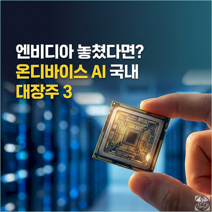  온디바이스 AI 대장주 TOP 3, 엔비디아 놓쳤다면 필수 확인