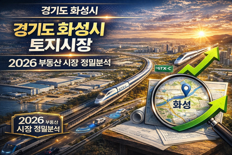   2026년, 화성 토지 어디에 투자할까? 이천IT부동산의 '입지X교통X개발 호재' 심층 전략 가이드!