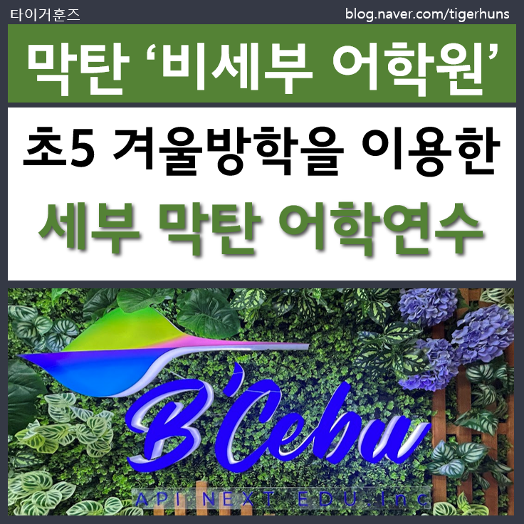  필리핀 세부 가족 어학연수ㅣ막탄 뉴타운의 비세부(B’Cebu) 어학원 선택