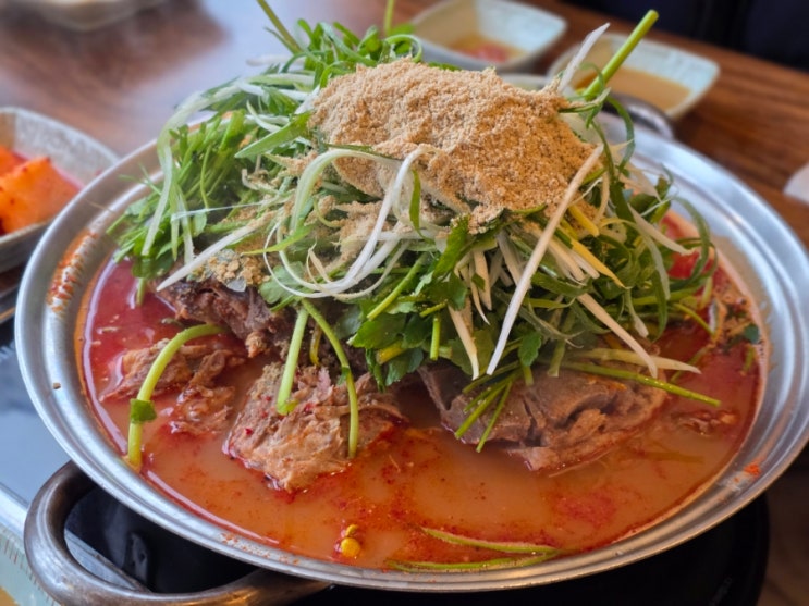  송도 인천대입구역 근처 센트럴파크 맛집 감자탕 본대가 송도본점