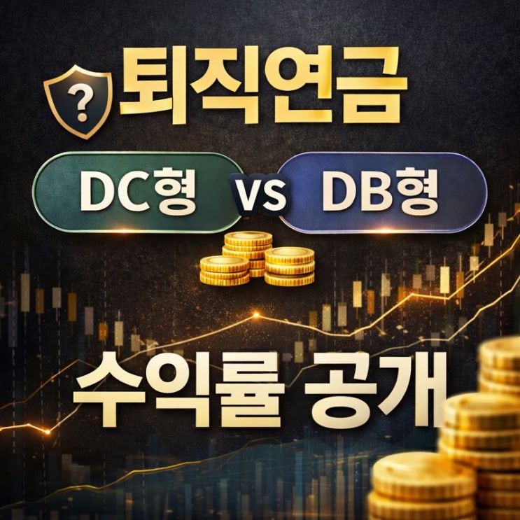  퇴직연금 DC형 DB형 IRP 차이, 내 수익률은?