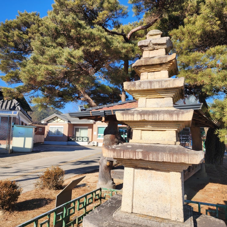  문경 갈평리 오층석탑  경상북도의 유형문화재 제185호 지정된 고려시대 석탑