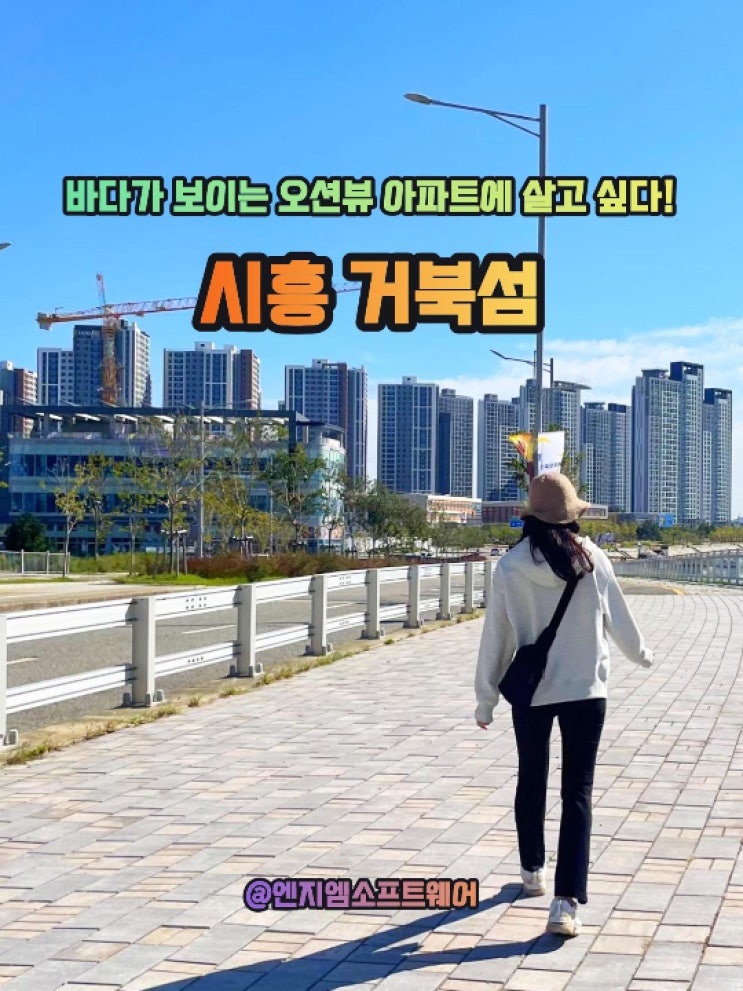  오션뷰 아파트에 살고 싶다~ 시화호 거북섬을 지나며!
