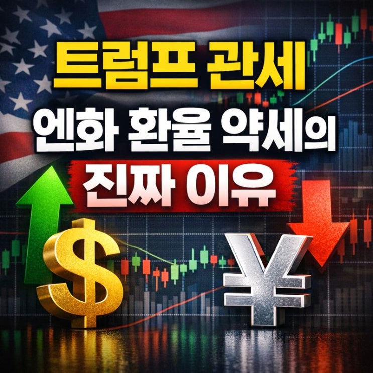 트럼프 관세 정책이 <b>엔화 약세</b>를 부른 이유, <b>환율</b>로 읽는... 
