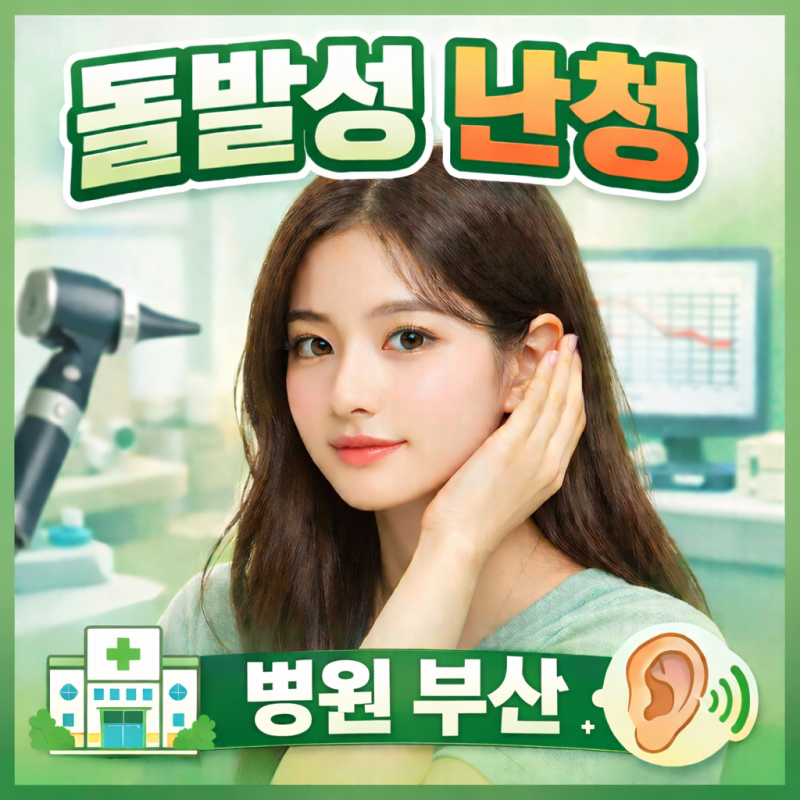 돌발성 난청 병원 부산
