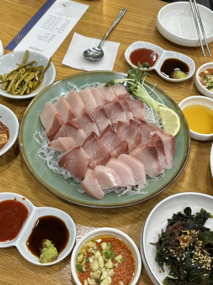  코엑스 근처 맛집 대방어가 맛있는 횟집 목포명가 삼성점