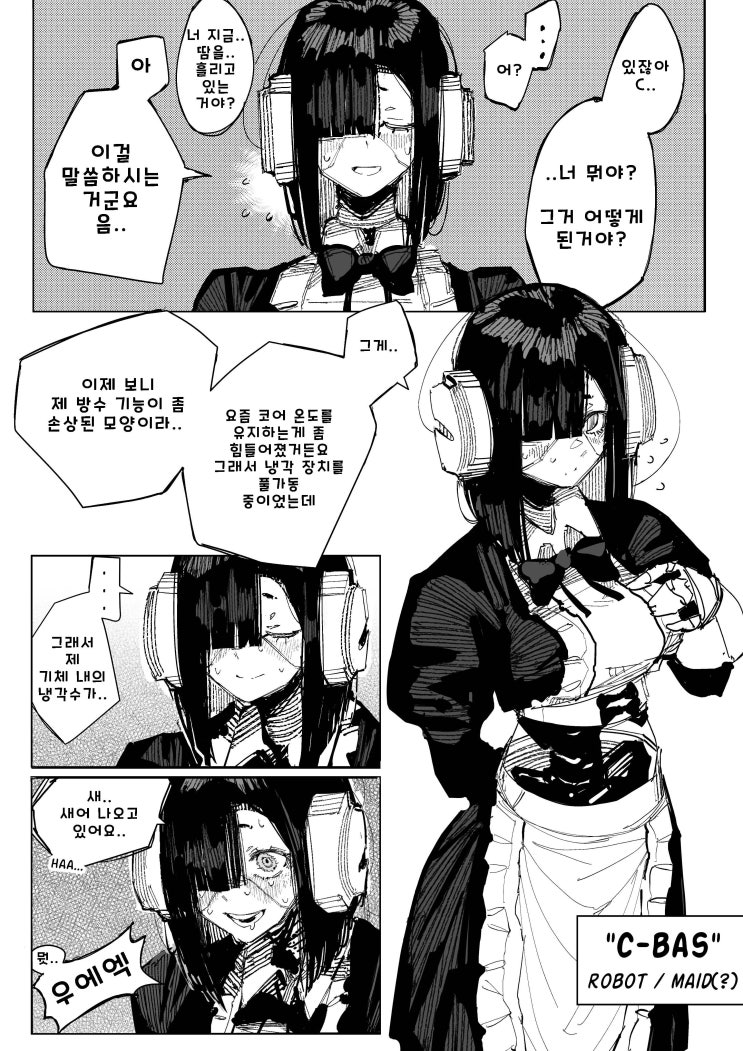 로봇 메이드 C-BAS 25.01.03 ~ 02.10 - [오리지널 만화][웹코믹]