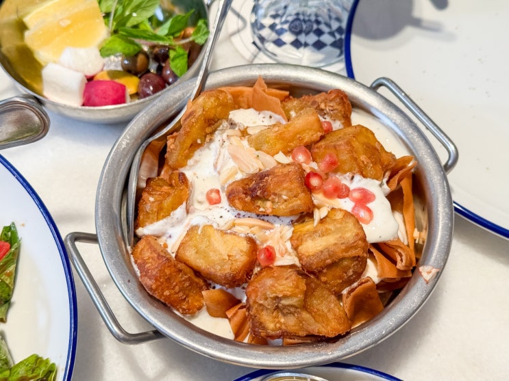 카이로 맛집 자말렉 카페 <b>베이루트</b> Cafe Beirut 레바논 음식