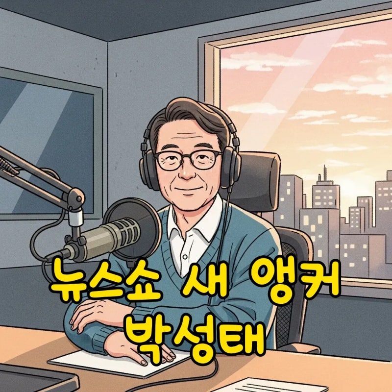 박성태 앵커, 16년 역사의 뉴스쇼 새 얼굴 되다! (feat. JTBC 기자 시절)