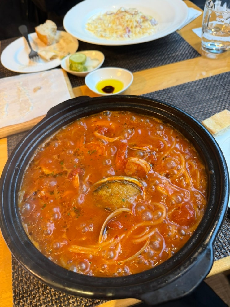  [본보야지] 여의도 파스타 맛집 소개팅 장소 추천 점심 모임 후기