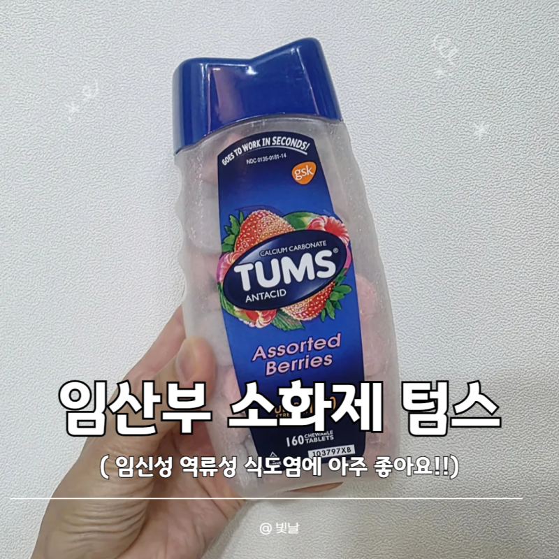 임산부 소화제 텀스(TUMS)! 복용방법 및 구매처
