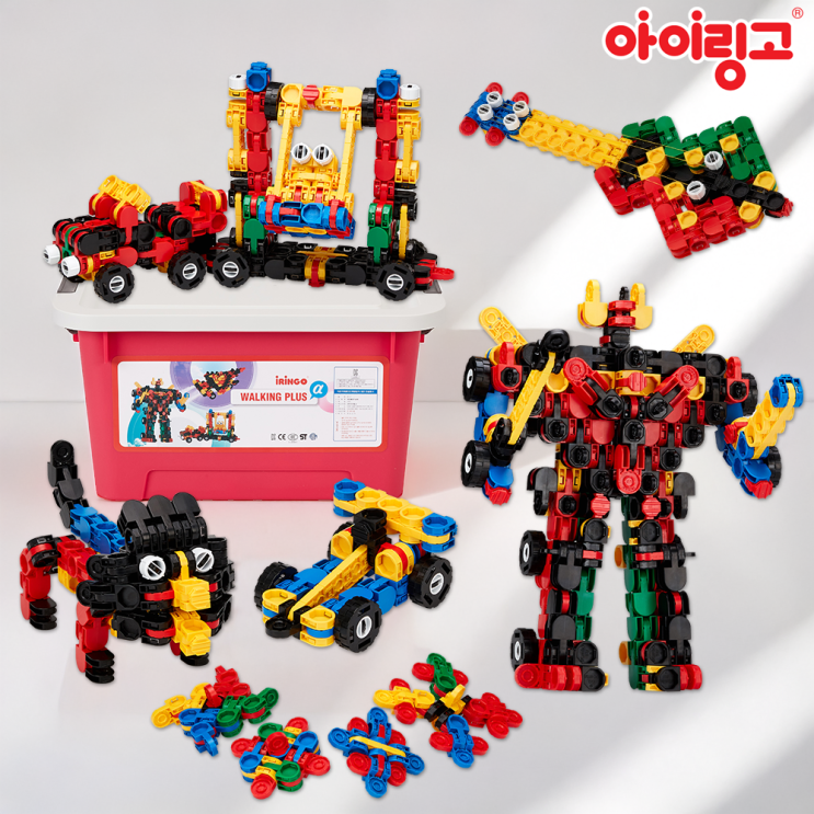  아이링고 뉴 스타터세트 212pcs 블럭장난감 유치원교구 리뷰
