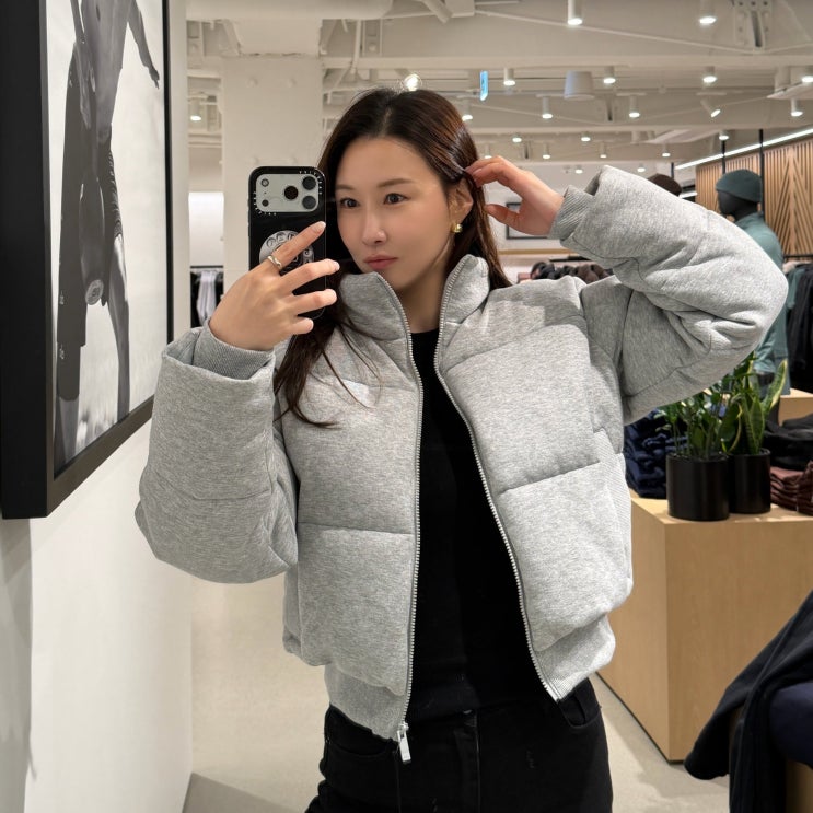 시크한 alo 알로 한남 푸퍼 숏패딩, 퍼자켓 후기 (사이즈 팁)
