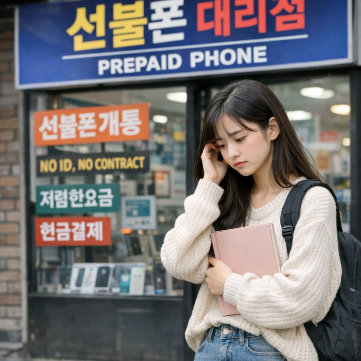  선불폰 대리점, 모든 곳에서 개통이 가능한 건 아닙니다