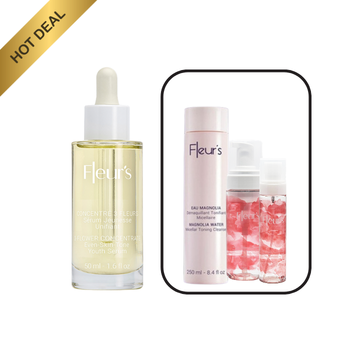  공구 플레르즈 3-플라워컨센트레이트 세럼50ml+토너+폼토닉공병+미스트공병 사용 후기