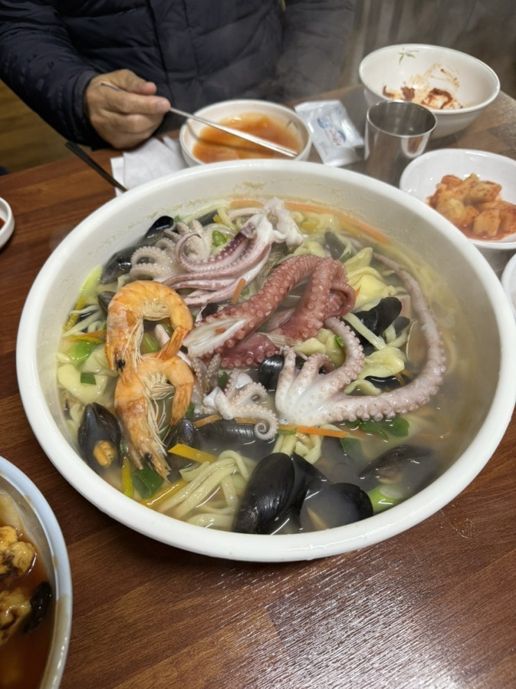  [정읍맛집] 해물칼국수,탕수육 맛집 다래원 솔직후기 (웨이팅,주차)