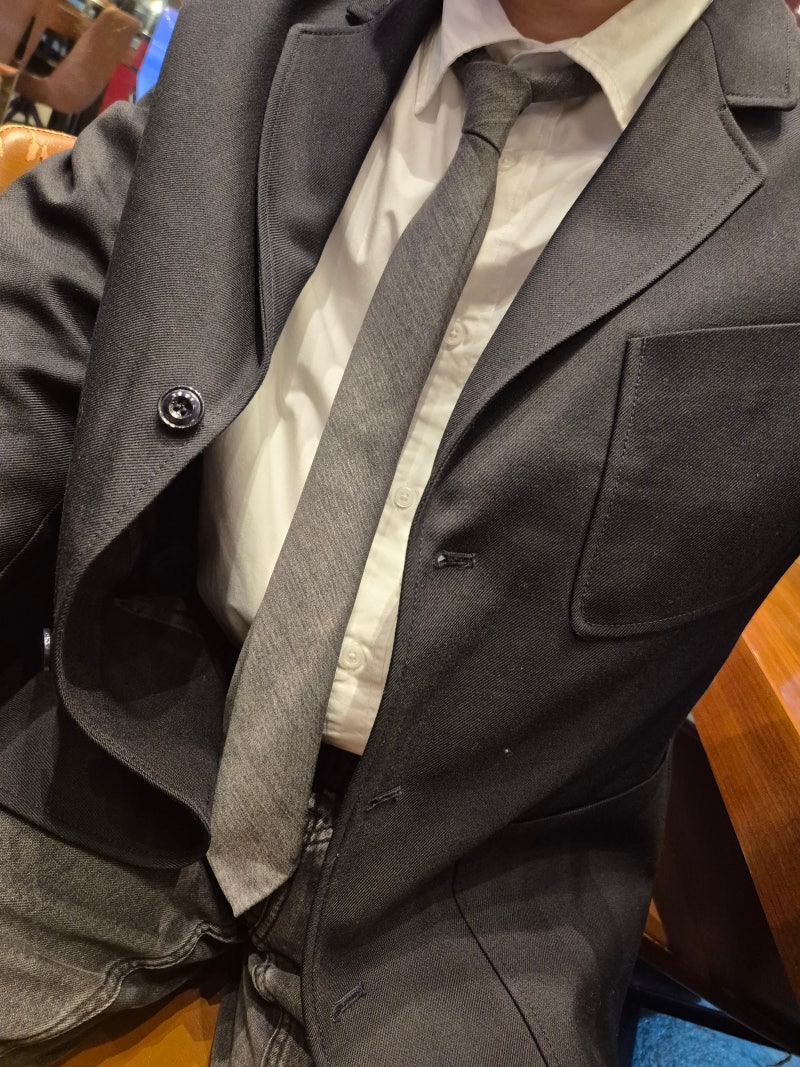 남자 정장 캐주얼 재킷 : 포터리 울 스포츠 자켓 | 울 슬림 넥타이 후기 | 할인 | 코디