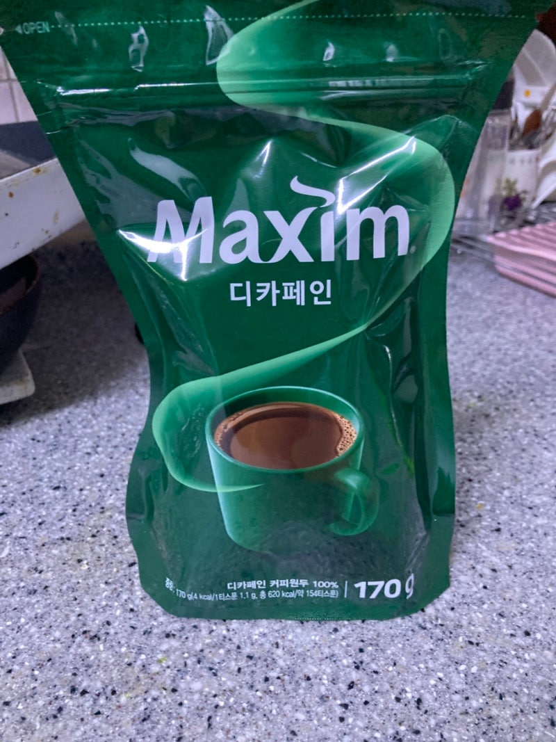맥심 디카페인 커피