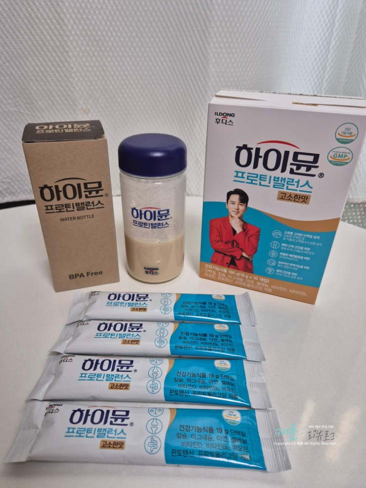 산양유 단백질, 하이뮨 프로틴밸런스 고소한맛 스틱 부모님 선물 추천