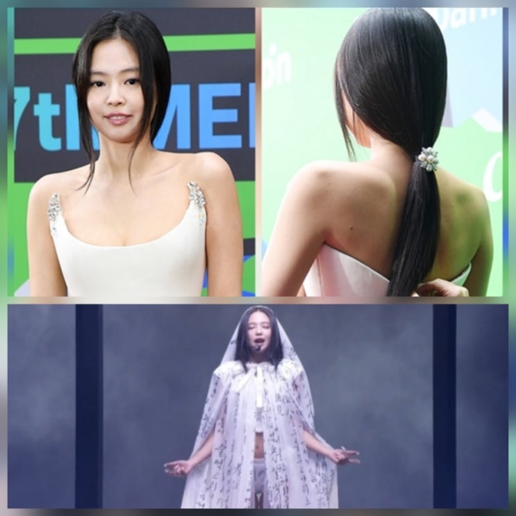 MMA 2025 제니 코르셋 스타일링 수상 모음