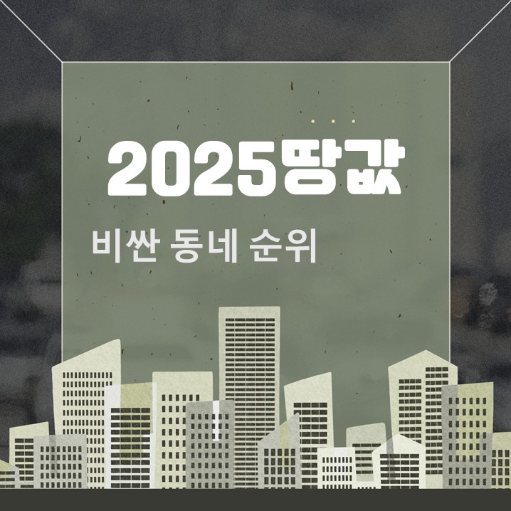  2025 비싼 동네 순위, 서울 급지표